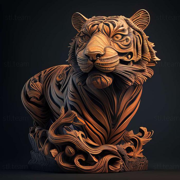 Забродский Тигр знаменитое животное